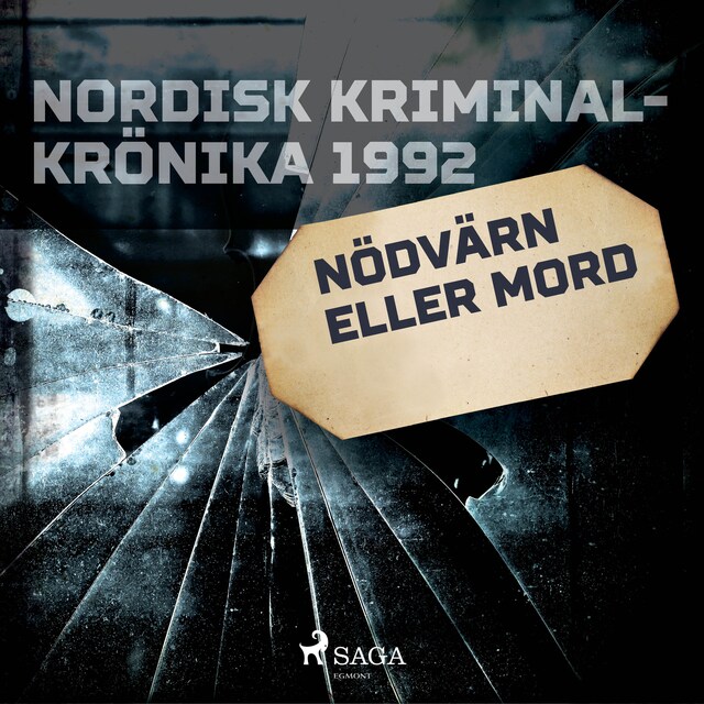 Book cover for Nödvärn eller mord