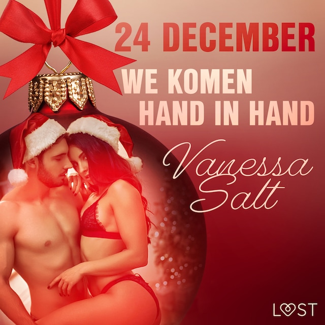 Okładka książki dla 24 december: We komen hand in hand – een erotische adventskalender