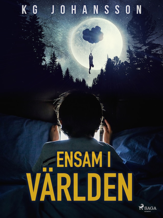 Book cover for Ensam i världen