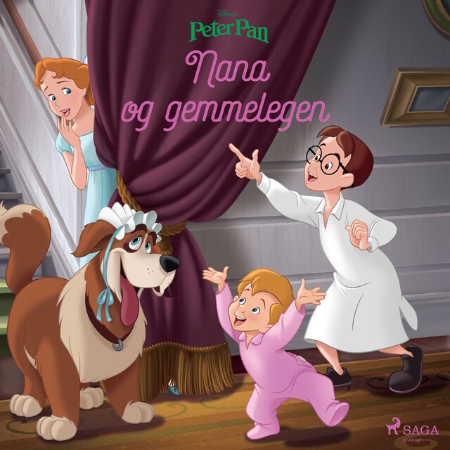 Bogomslag for Peter Pan - Nana og gemmelegen