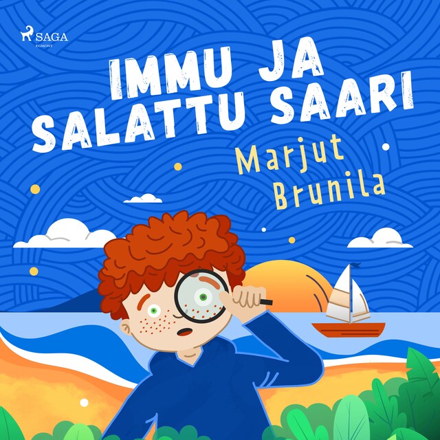 Book cover for Immu ja salattu saari