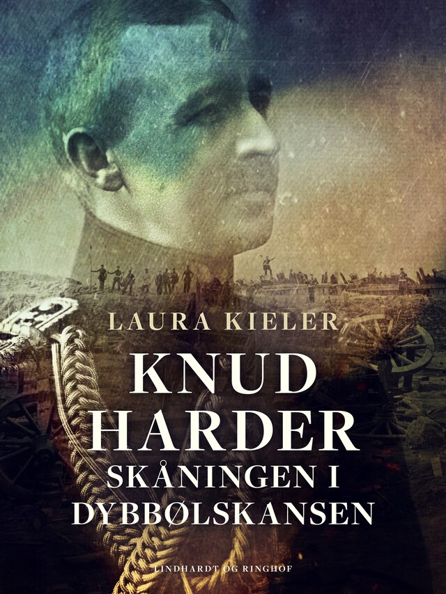 Buchcover für Knud Harder. Skåningen i Dybbølskansen