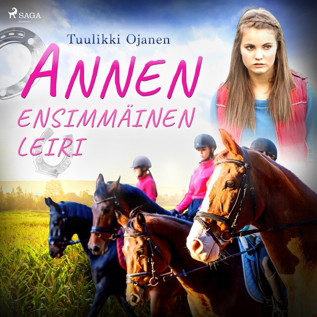 Book cover for Annen ensimmäinen leiri