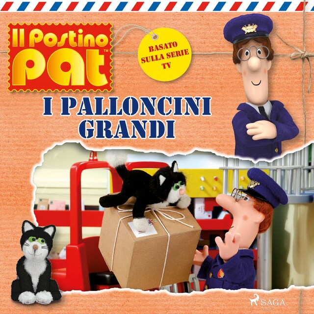 Couverture de livre pour Il postino Pat - I Palloncini Grandi