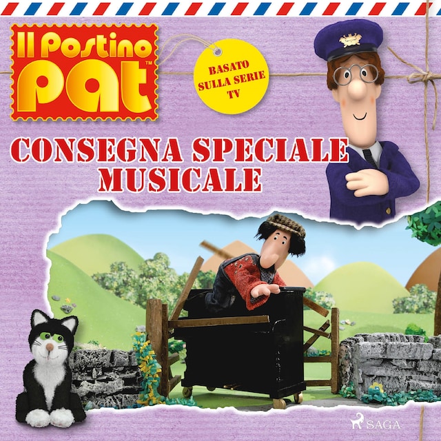 Copertina del libro per Il postino Pat - Consegna Speciale Musicale