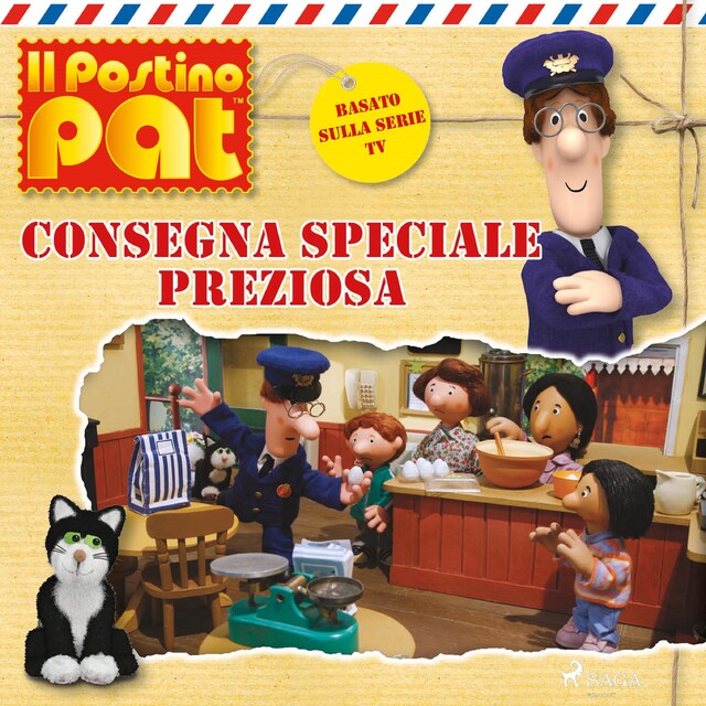 Copertina del libro per Il postino Pat - Consegna Speciale Preziosa