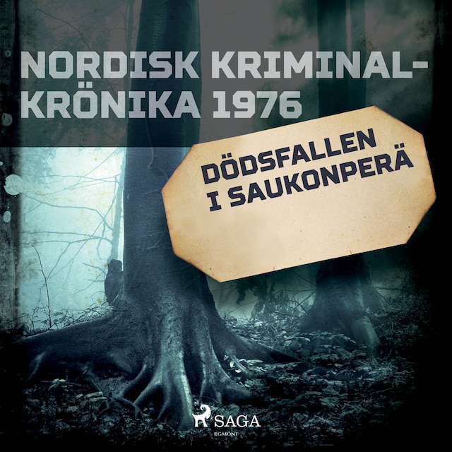 Book cover for Dödsfallen i Saukonperä