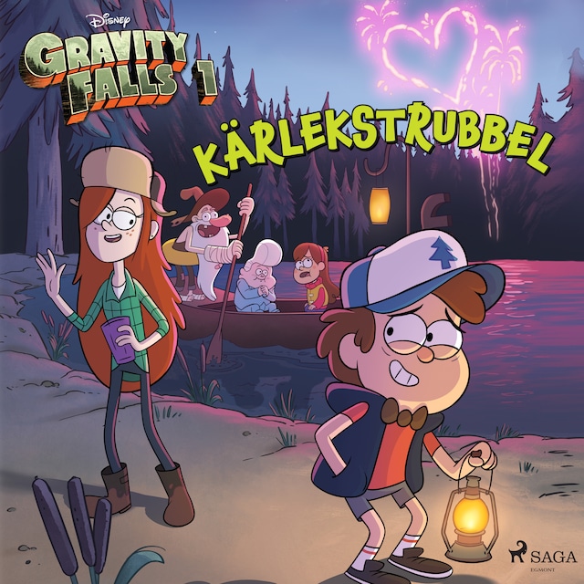Book cover for Gravity falls - Kärlekstrubbel