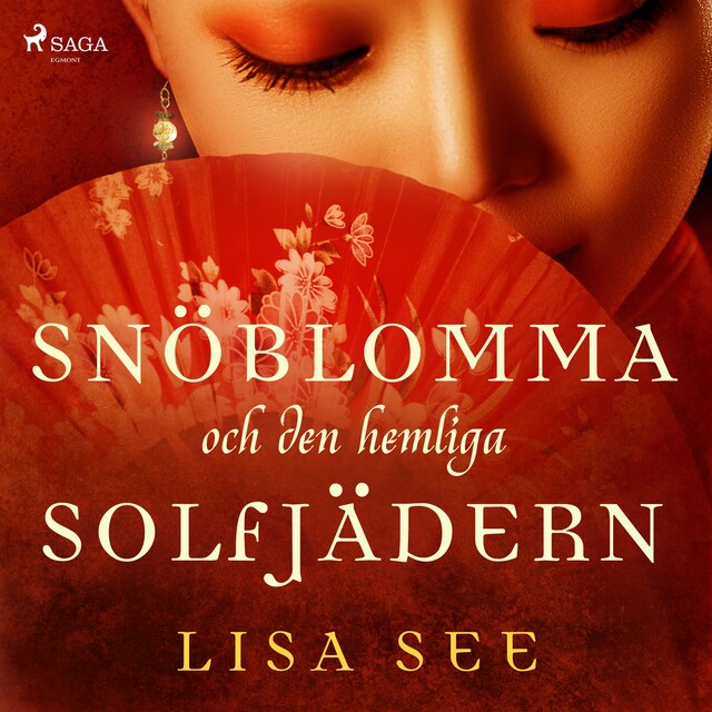 Book cover for Snöblomma och den hemliga solfjädern