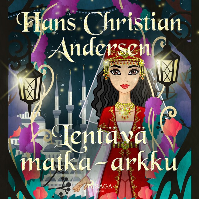 Book cover for Lentävä matka-arkku