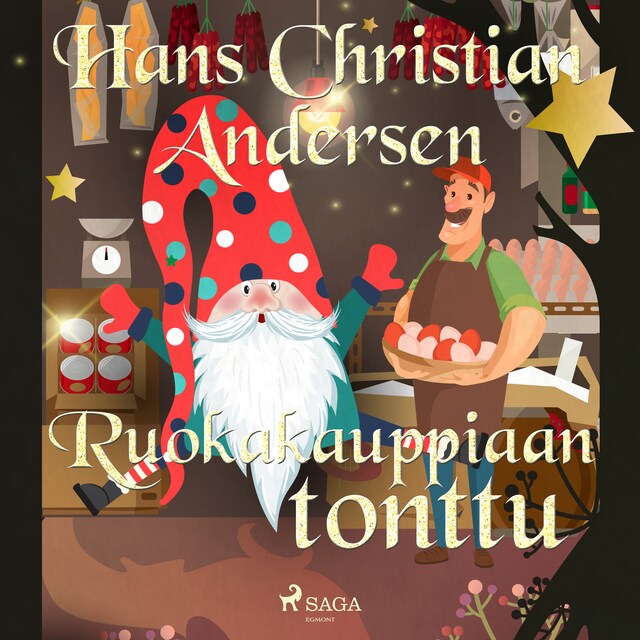 Book cover for Ruokakauppiaan tonttu