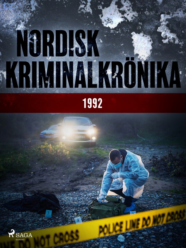 Couverture de livre pour Nordisk kriminalkrönika 1992