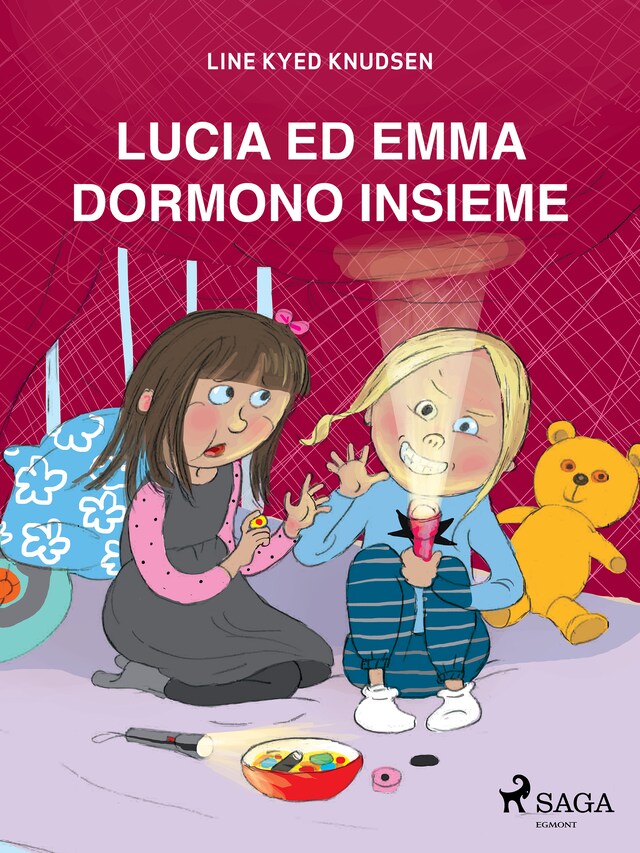 Copertina del libro per Lucia ed Emma dormono insieme