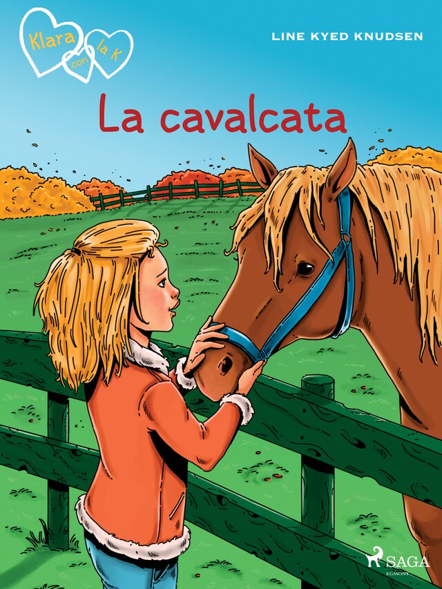 Boekomslag van Klara con la K 12 - La cavalcata