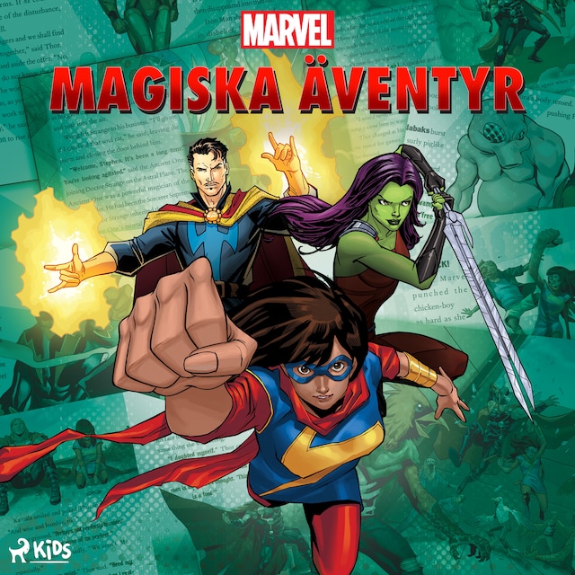 Boekomslag van Marvels magiska äventyr