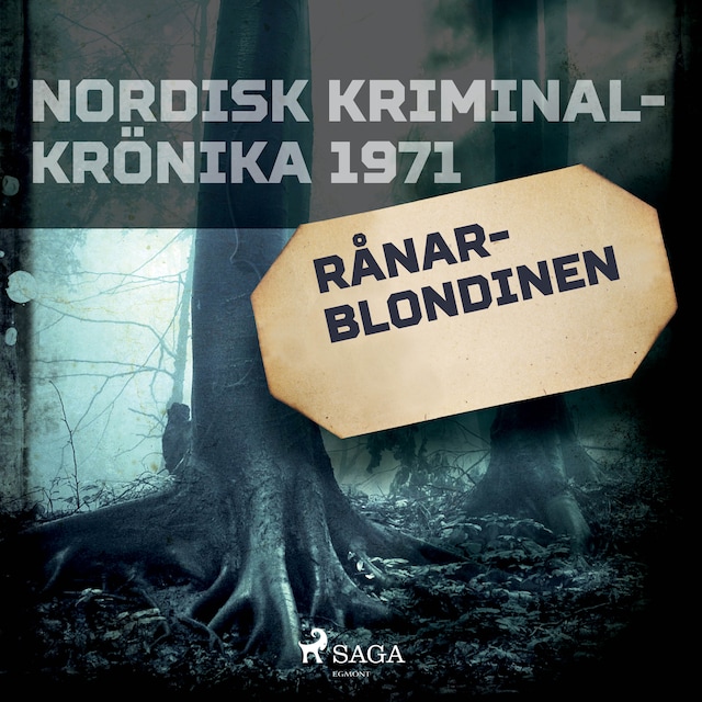 Book cover for Rånarblondinen
