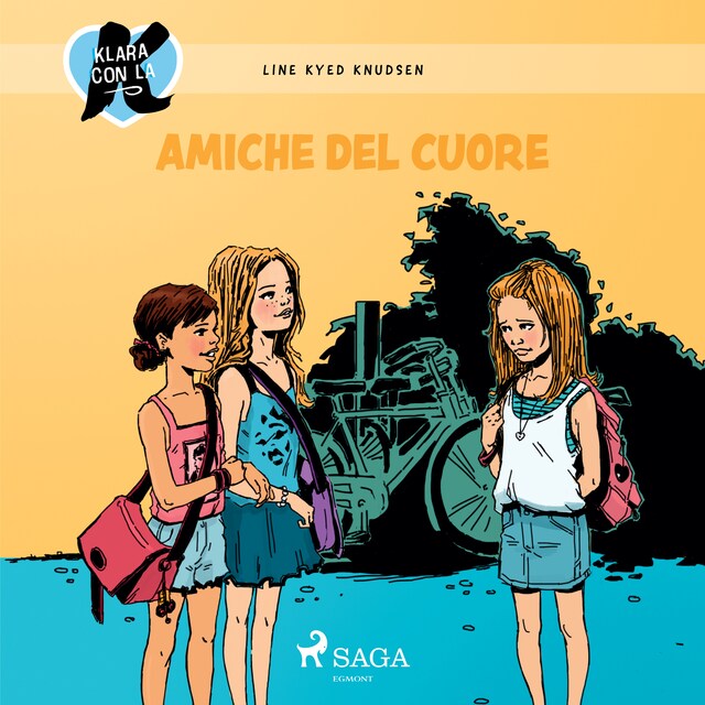 Buchcover für Klara con la K 1 - Amiche del cuore