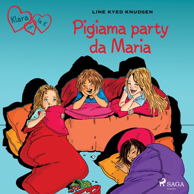 Buchcover für Klara con la K 4 - Pigiama party da Maria