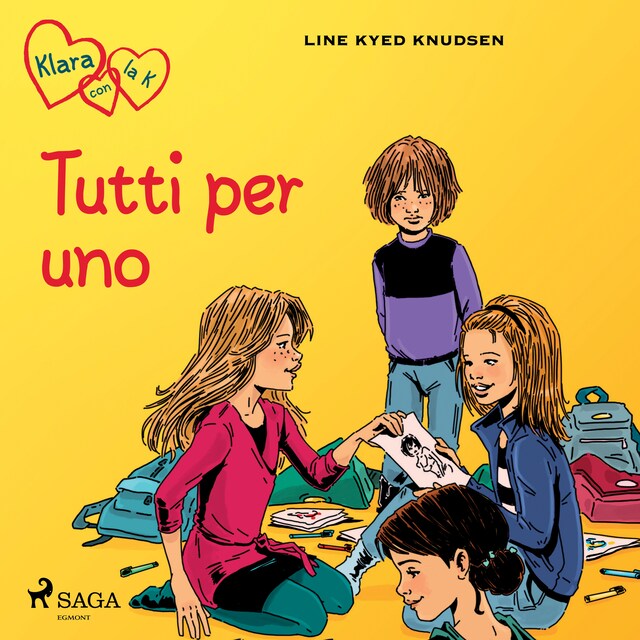 Book cover for Klara con la K 5 - Tutti per uno