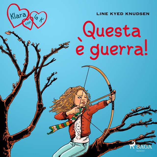 Copertina del libro per Klara con la K 6 - Questa è guerra!