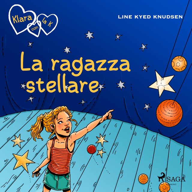 Portada de libro para Klara con la K 10 - La ragazza stellare