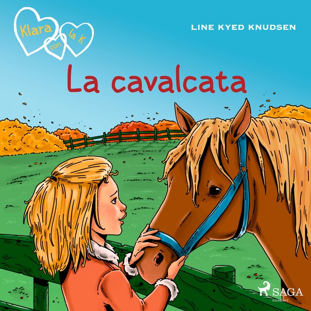 Portada de libro para Klara con la K 12 - La cavalcata