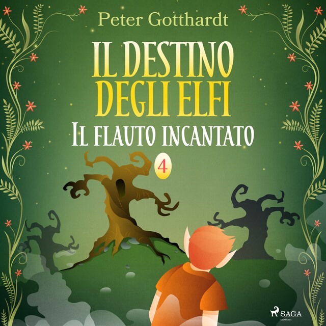 Couverture de livre pour Il destino degli Elfi 4: Il flauto incantato