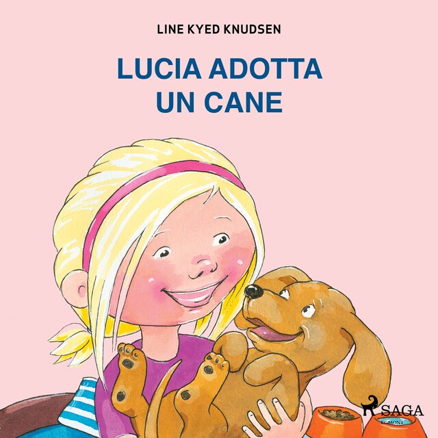 Book cover for Lucia adotta un cane