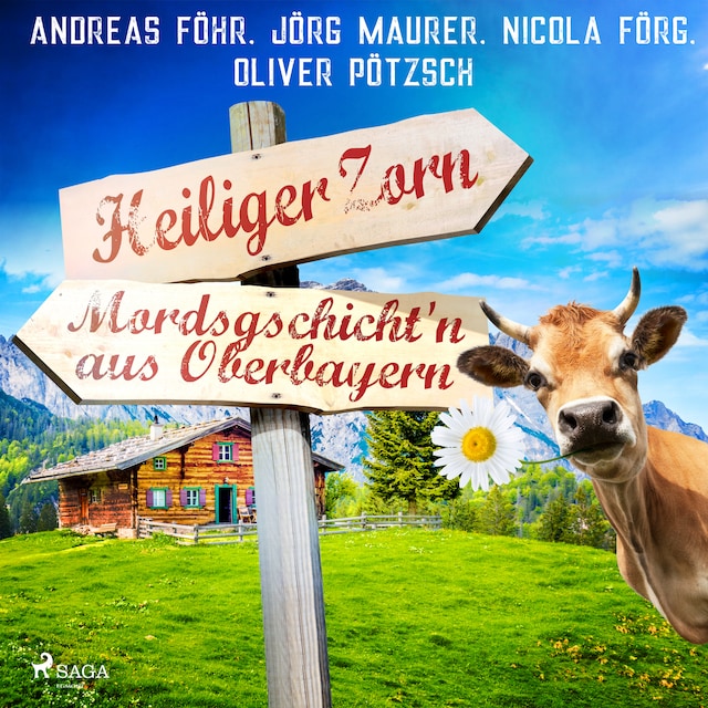 Book cover for Heiliger Zorn - Mordsgschicht'n aus Oberbayern