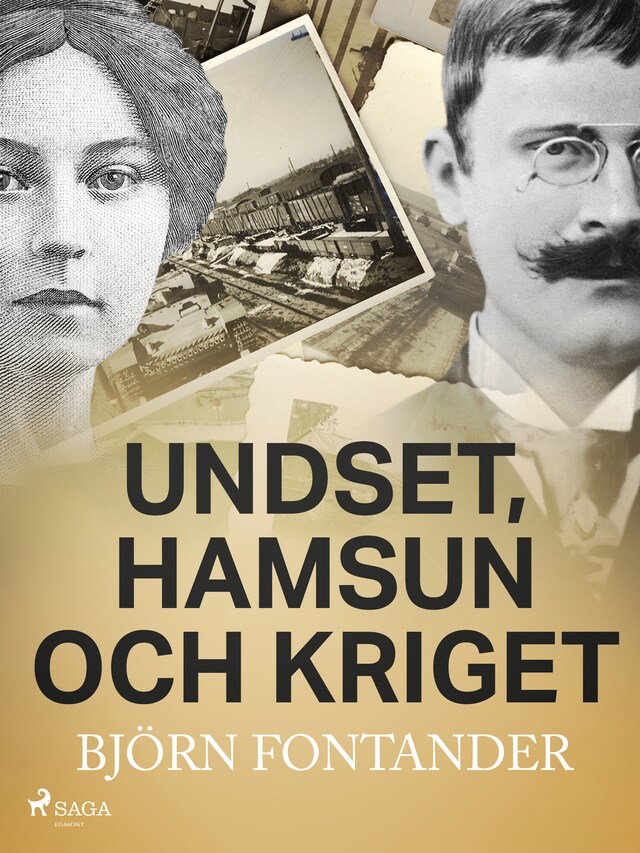 Book cover for Undset, Hamsun och kriget