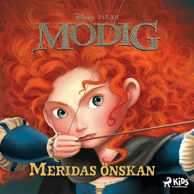 Book cover for Modig - Meridas önskan