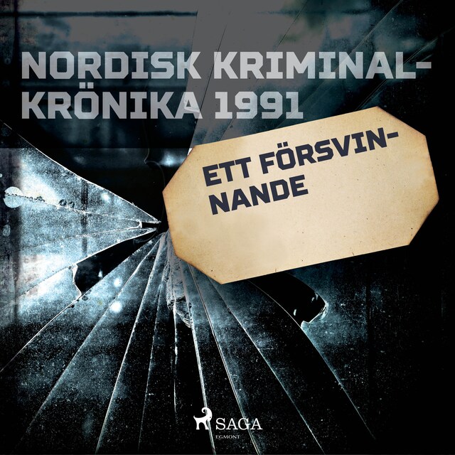 Book cover for Ett försvinnande