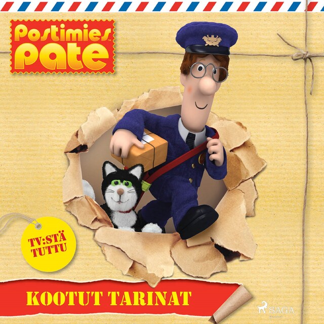 Book cover for Postimies Pate – kootut tarinat