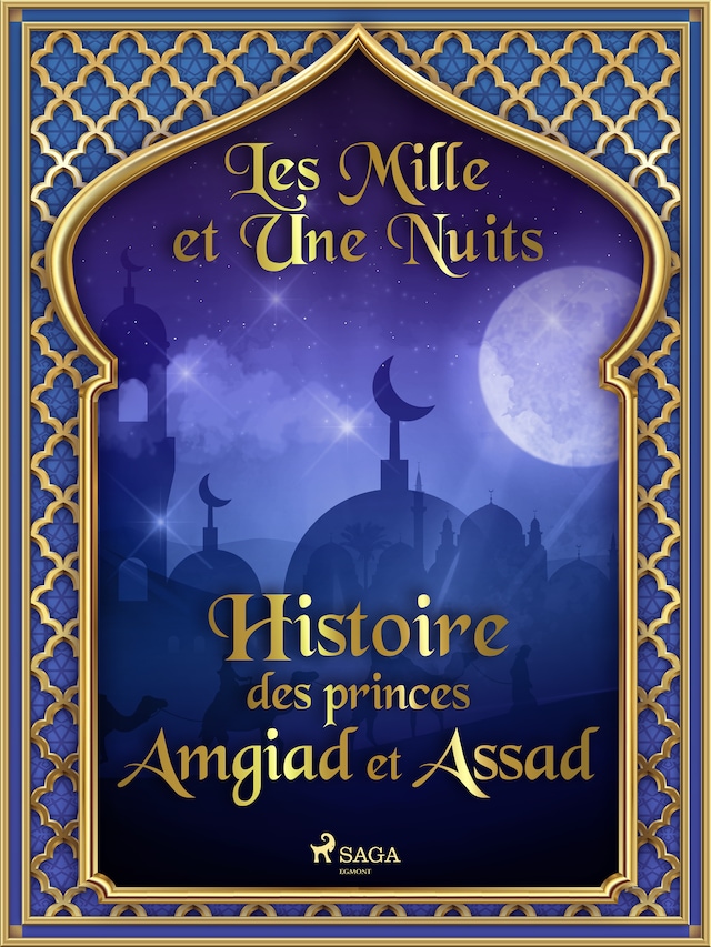 Book cover for Histoire des princes Amgiad et Assad