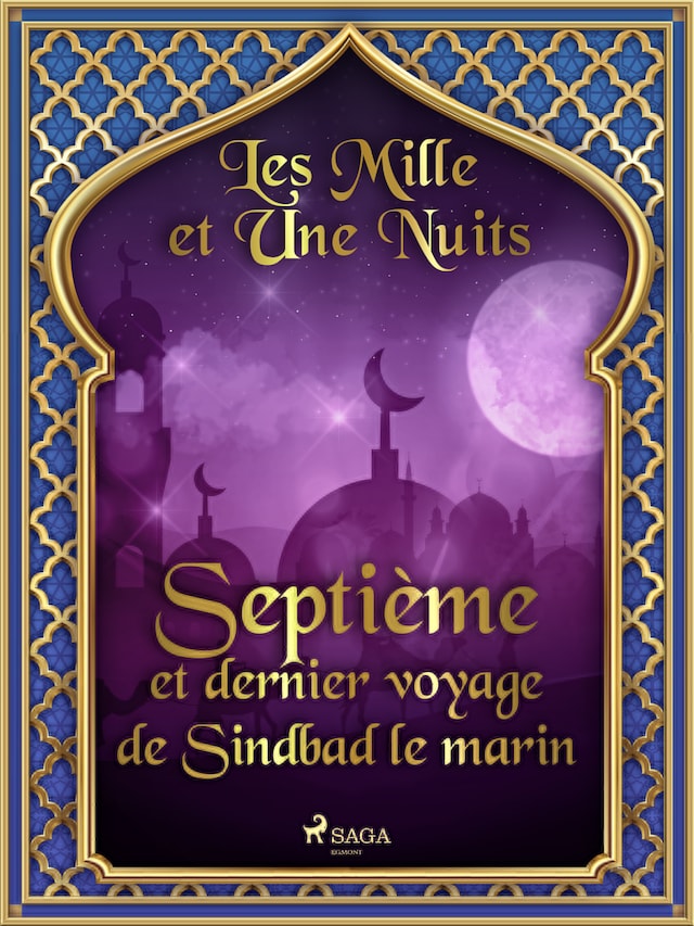 Portada de libro para Septième et dernier voyage de Sindbad le marin