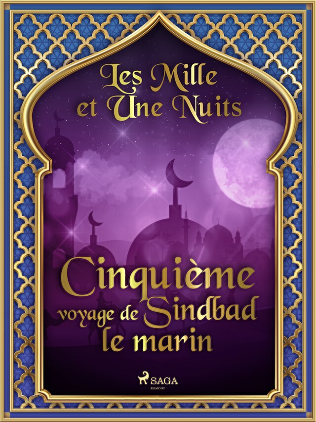 Copertina del libro per Cinquième voyage de Sindbad le marin