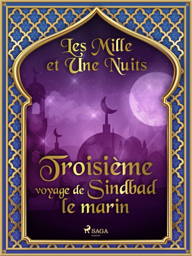 Portada de libro para Troisième voyage de Sindbad le marin