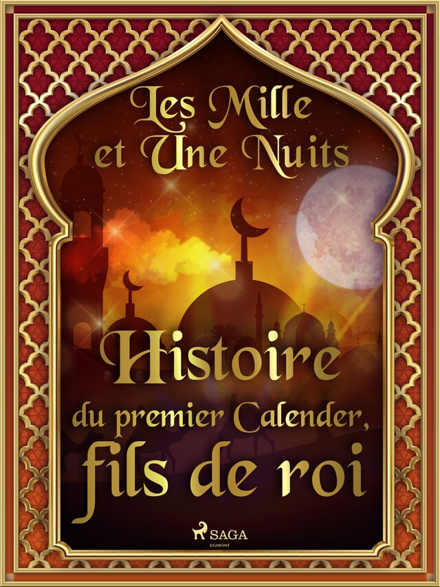 Buchcover für Histoire du premier Calender, fils de roi