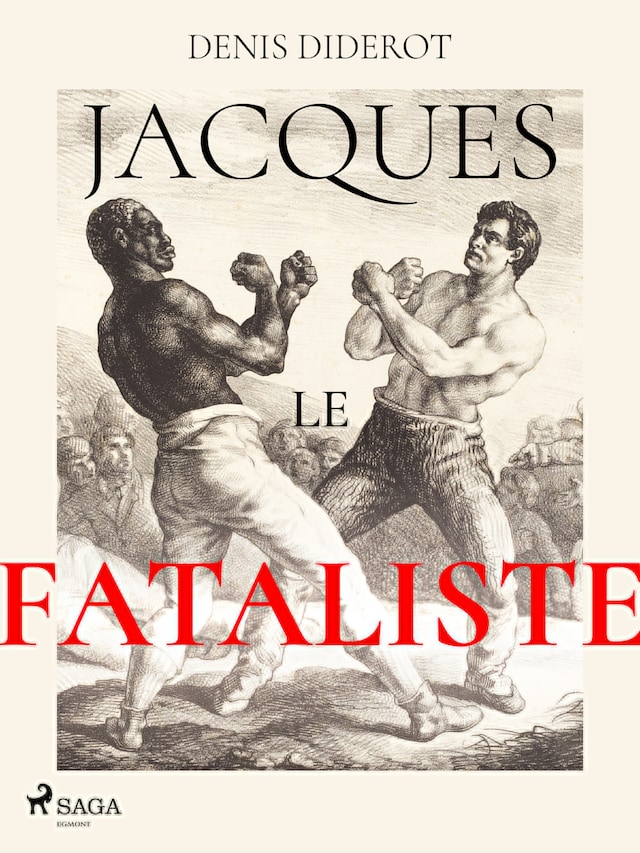Boekomslag van Jacques le Fataliste