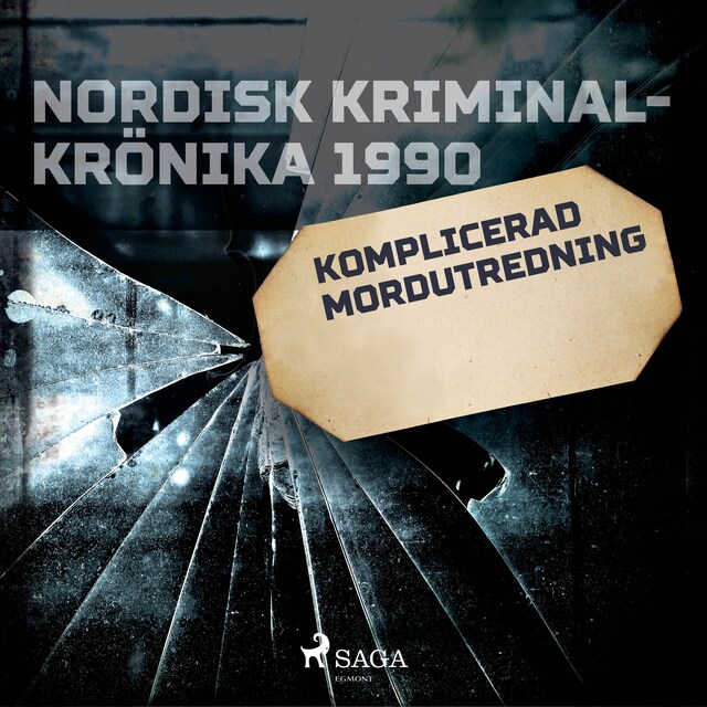 Book cover for Komplicerad mordutredning