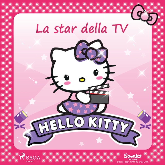 Couverture de livre pour Hello Kitty - La star della TV