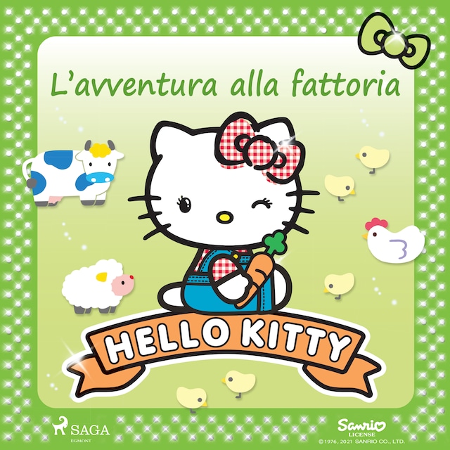 Kirjankansi teokselle Hello Kitty - L’avventura alla fattoria