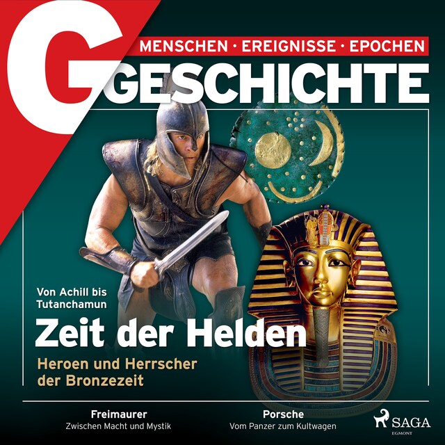 Buchcover für G/GESCHICHTE - Zeit der Helden – Heroen und Herrscher der Bronzezeit