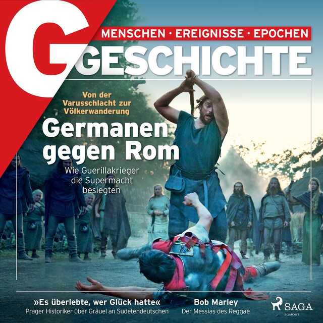 Boekomslag van G/GESCHICHTE - Germanen gegen Rom. Wie Guerillakrieger die Supermacht besiegten