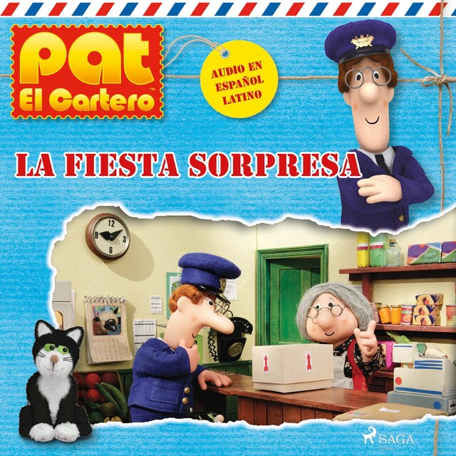 Bokomslag för Pat el cartero - La fiesta sorpresa