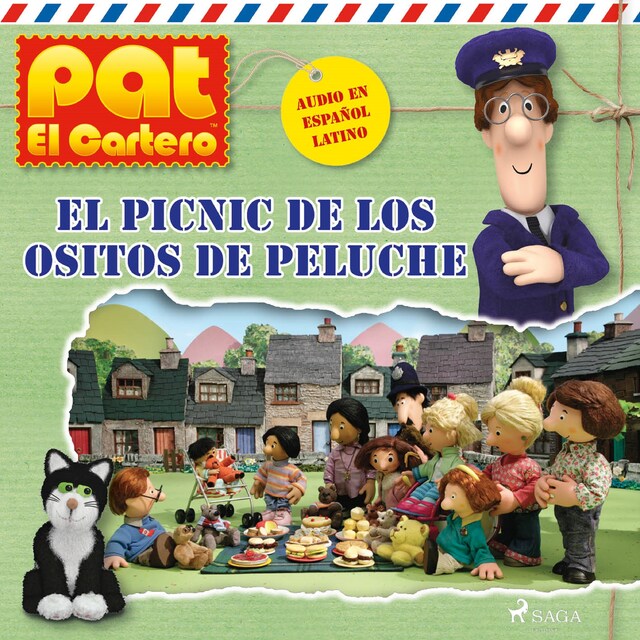 Bokomslag för Pat el cartero - El picnic de los ositos de peluche