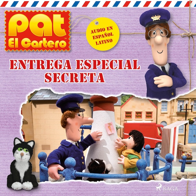 Book cover for Pat el cartero - Entrega especial secreta