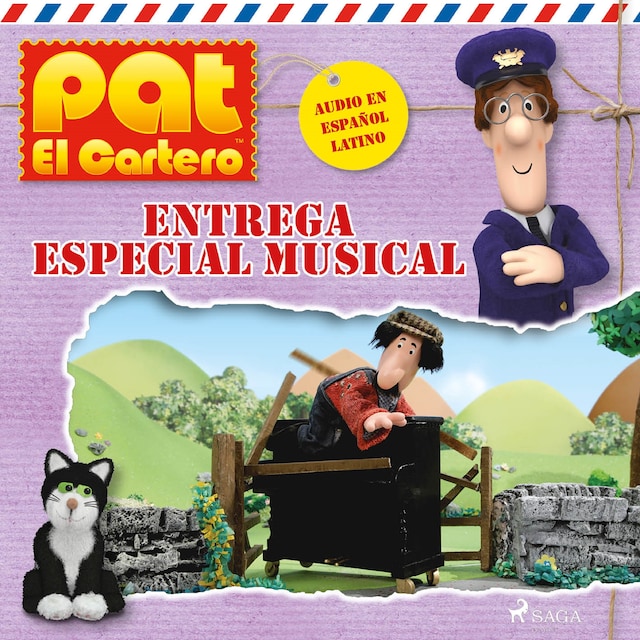 Book cover for Pat el cartero - Entrega especial musical