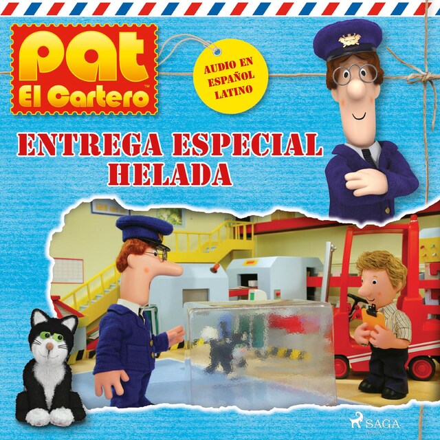 Book cover for Pat el cartero - Entrega especial helada