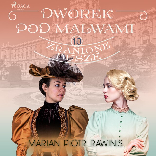 Book cover for Dworek pod Malwami 10 - Zranione dusze